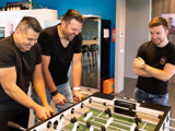 Foosball Dennis Timo Tony